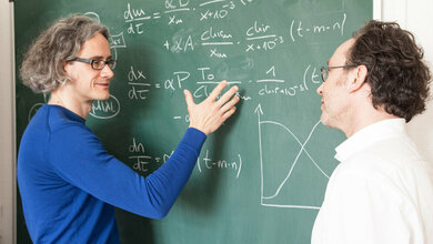 Dr. Ingmar Glauche und Prof. Ingo Röder