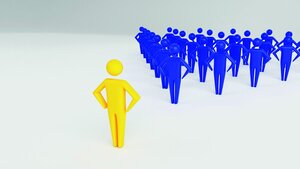 Grafische Darstellung der Rolle als Führungskraft