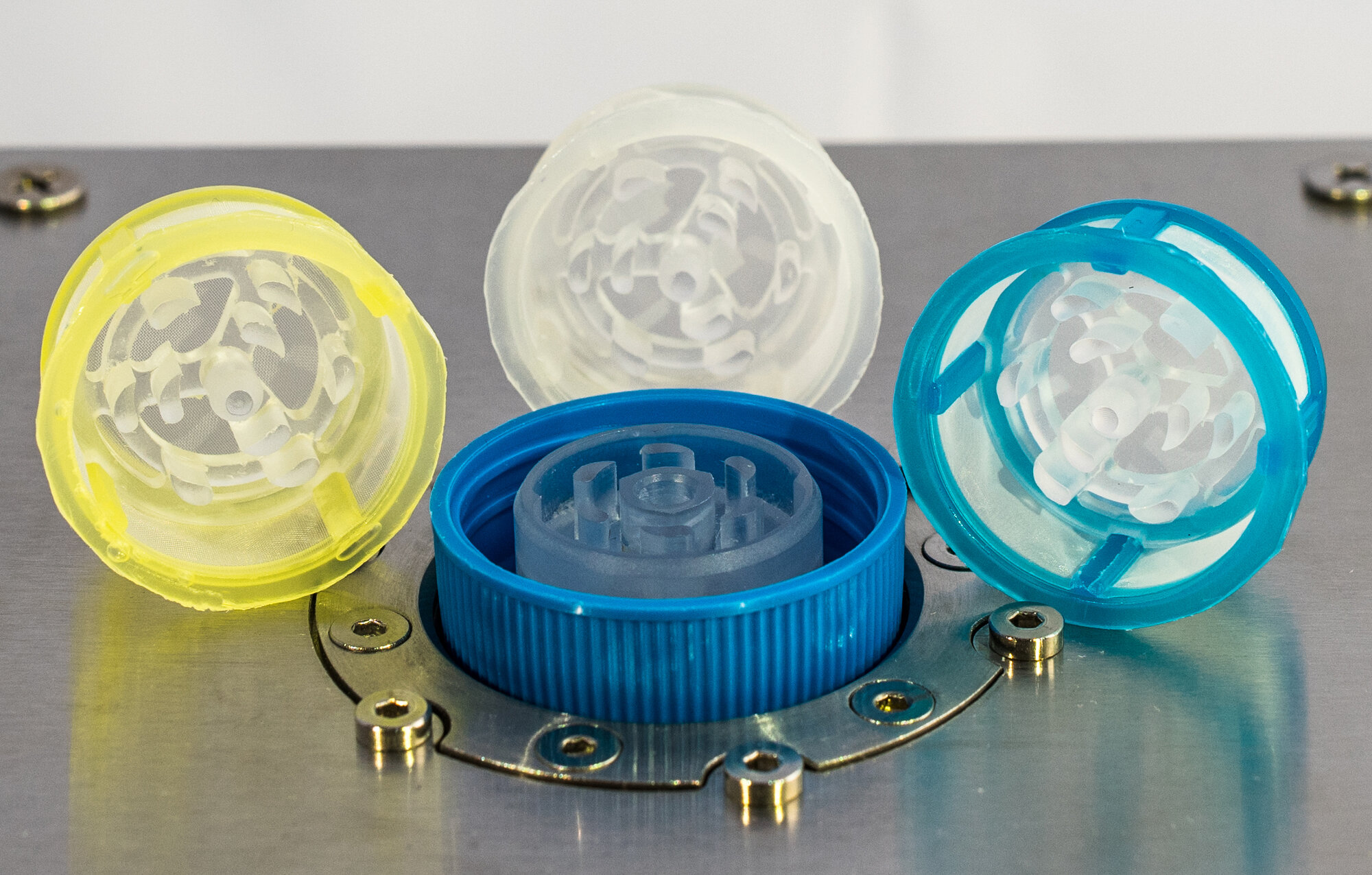 Die patentierten Miniatur-Mühlen des TissueGrinder 