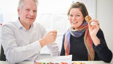 Prof. Dr. Eicke Latz und Dr. Anette Christ 