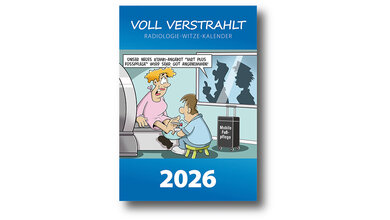 Cover des Radiologie-Witze-Kalenders