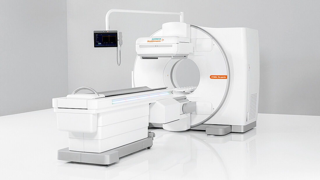 Produktfoto Symbia Pro.specta SPECT/CT Scanner von Siemens Healthineers
