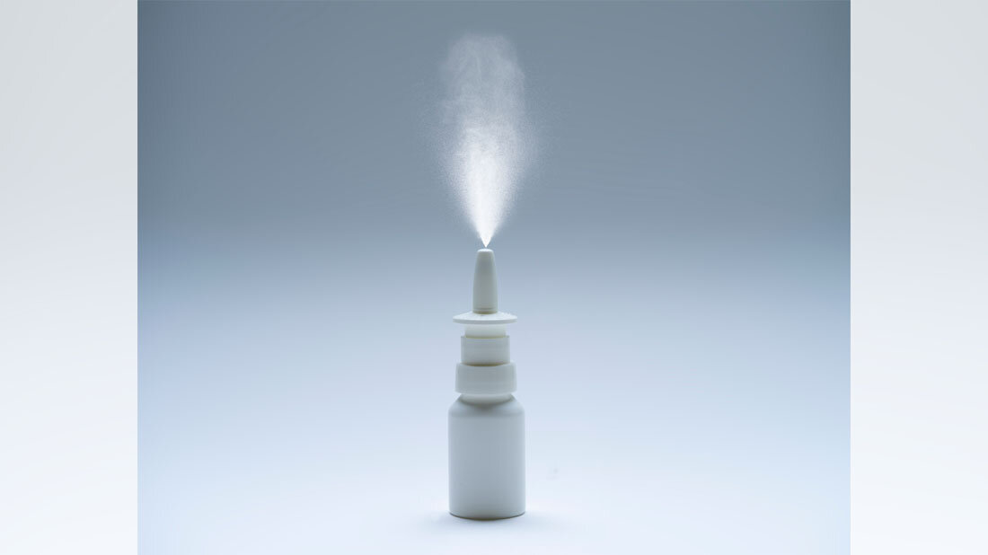 Abbildung eines Nasensprays.