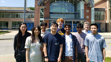 Andover.jpg Das Team der SPEEDers von der Andover High School