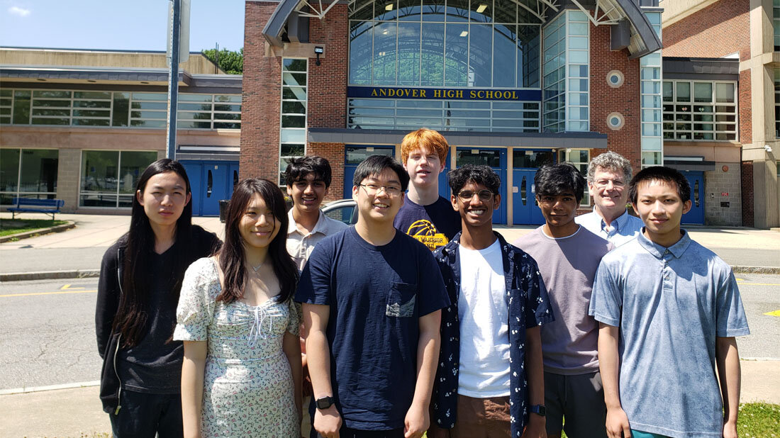 Andover.jpg Das Team der SPEEDers von der Andover High School