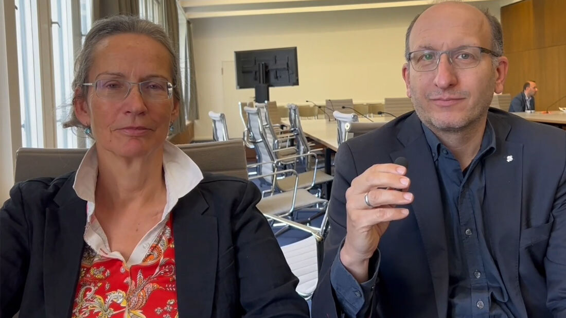 Interview mit Dr. Jens Heufelder und Prof. Dr. Andrea Denker.