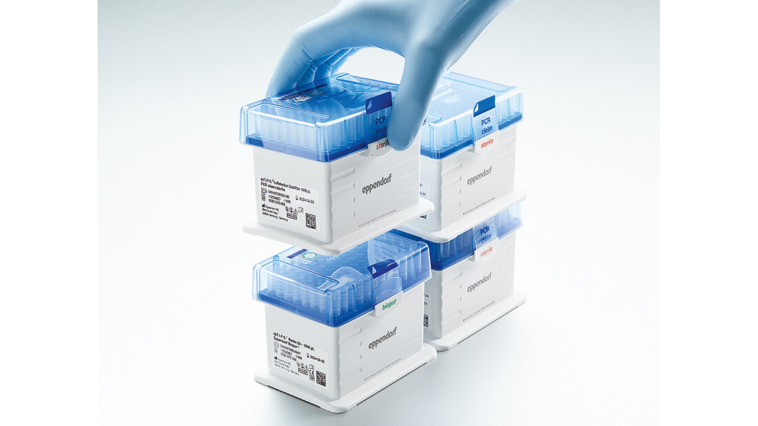 Abbildung der epT.I.P.S.® Racks von Eppendorf