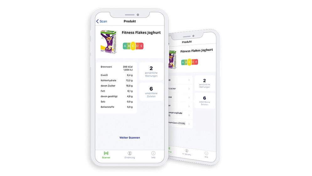 Rezensionen Handy als Ernährungsberater