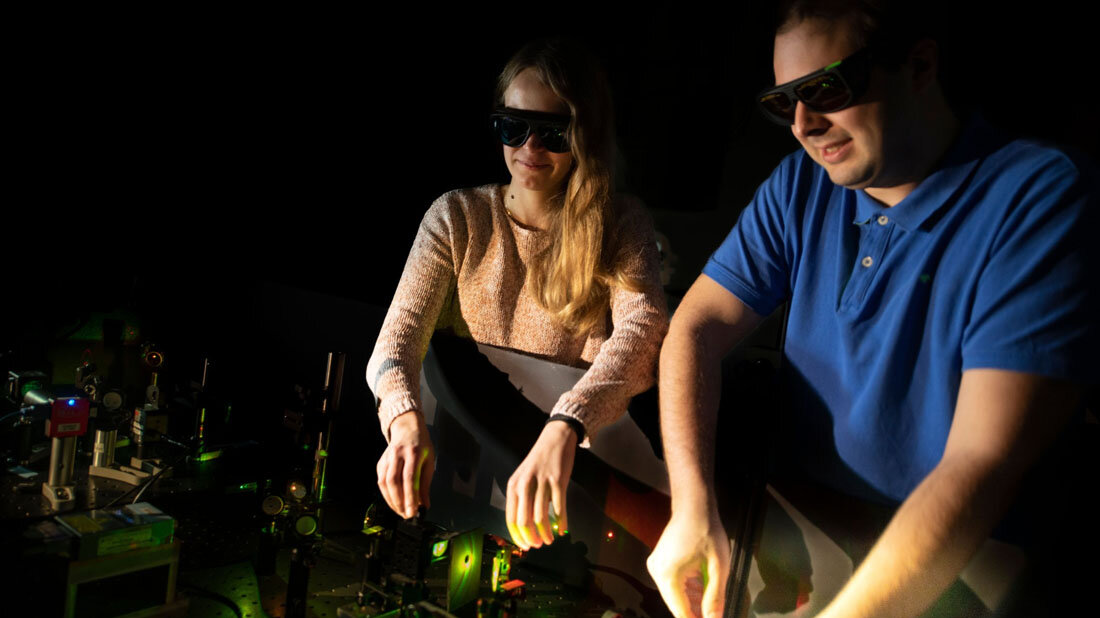 Fiona Cole und Jonas Zähringer 