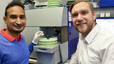 Raj Bhayadia, PhD, und Professor Dr. Jan-Hennig Klusmann 