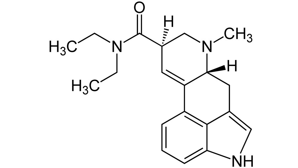 Strukturformel LSD