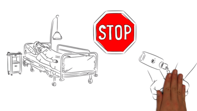 Screenshot aus dem Video "Die 5 Indikationen der Händedesinfektion"