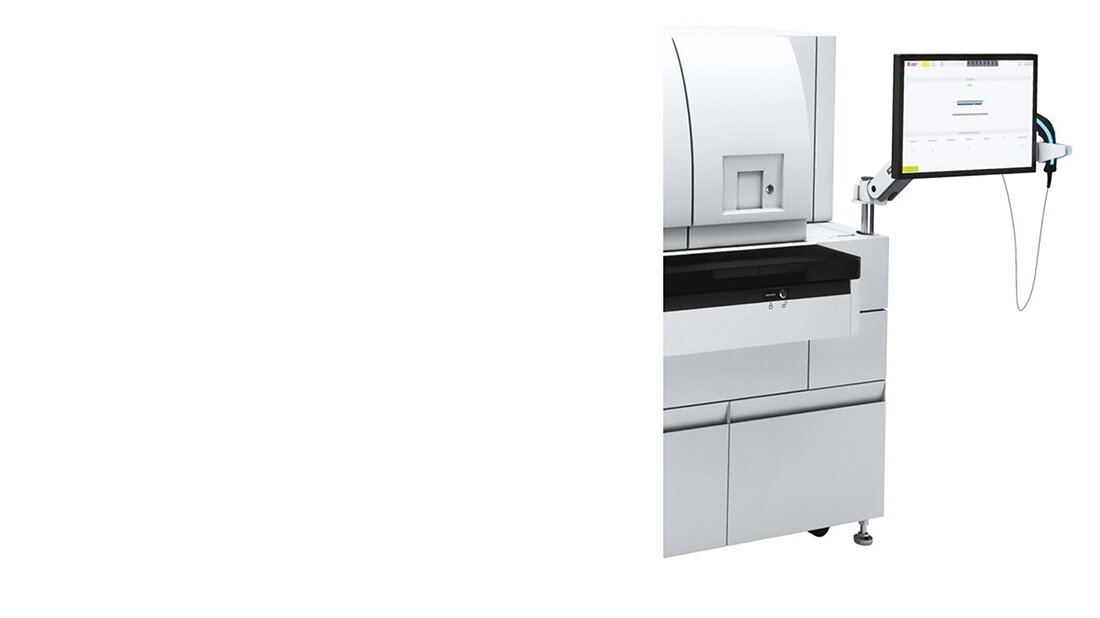 Titelbild zur Produktvorstellung DxI 9000 Access-Immunoassay-Analysensystem von Beckman Coulter
