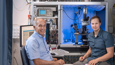 Arthur Konnerth (links) und Benedikt Zott