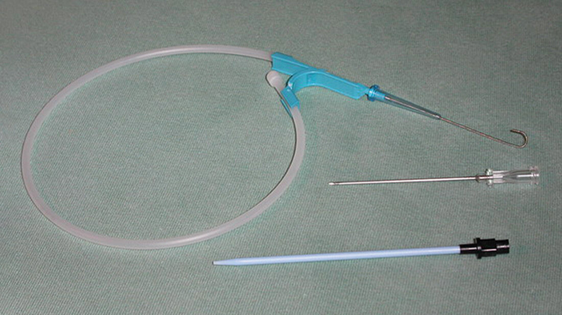 Sven-Ivar Seldinger (1921–1998): Pionier der interventionellen Radiologie Foto eines sogenannten Seldinger-Sets