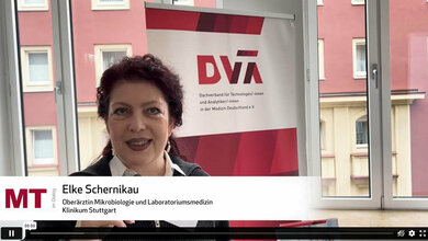 Elke Schernikau, Oberärztin Mikrobiologie und Laboratoriumsmedizin, ist begeisterte Teilnehmerin bei den MiBi-Tagen.