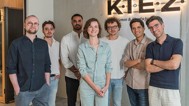 Gruppenfoto des K.I.E.Z.-Teams