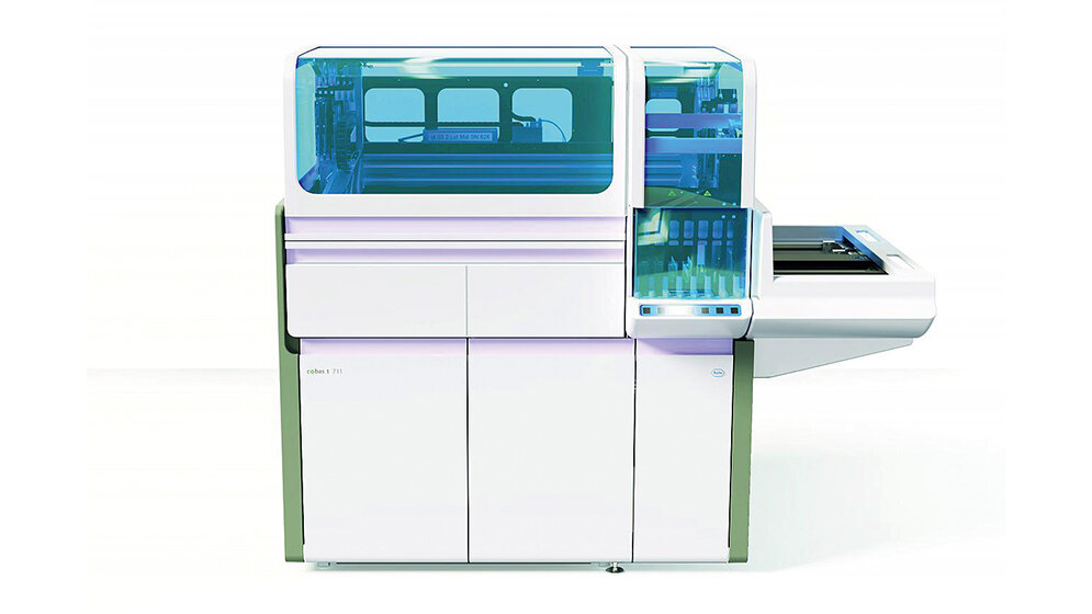 cobas pro integrated solutions und t 711 auf dem DKLM