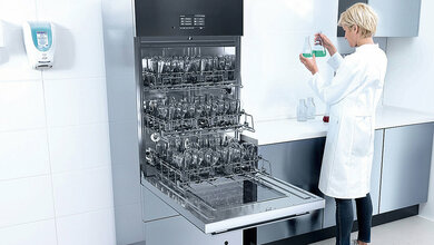 Titelbild zur Produktvorstellung: neue Laborspüler der Serie PLW 7111 von Miele