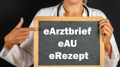 Umfrage zu eAU und eRezept