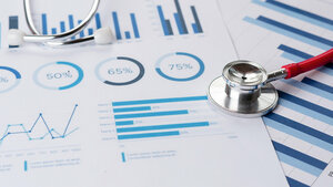 Grafik als Titelbild für den Beitrag mit einer Einführung in die Statistik