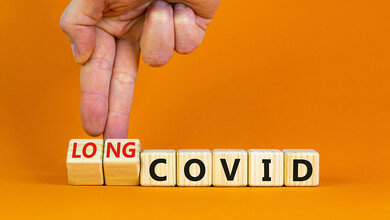 Long-COVID-Syndrom Titelbild zum Fachbeitrag im Rahmen des Schwerpunktthemas zum Long-COVID-Syndrom