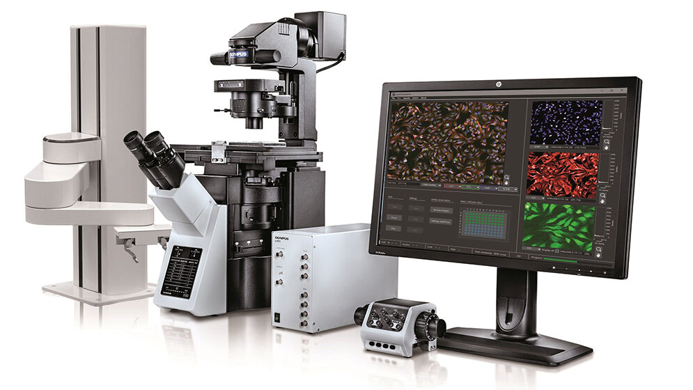 Aus der Industrie Olympus scanR 3.1