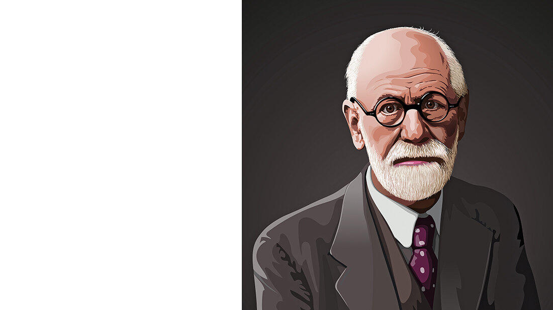 Sigmund Freud und das Kokain Porträt Sigmund Freud