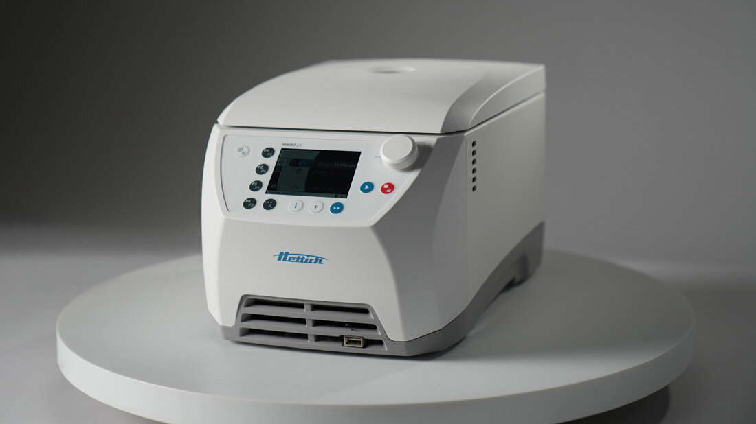 Neue Mikroliter-Zentrifuge von Hettich