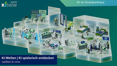 KI im Krankenhaus:  Intuitiv durch eine multidimensional ausgestaltete Krankenhauslandschaft navigieren