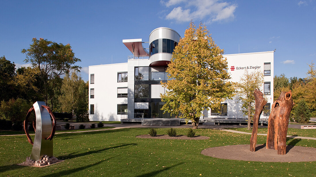 Firmengelände der Eckert & Ziegler AG
