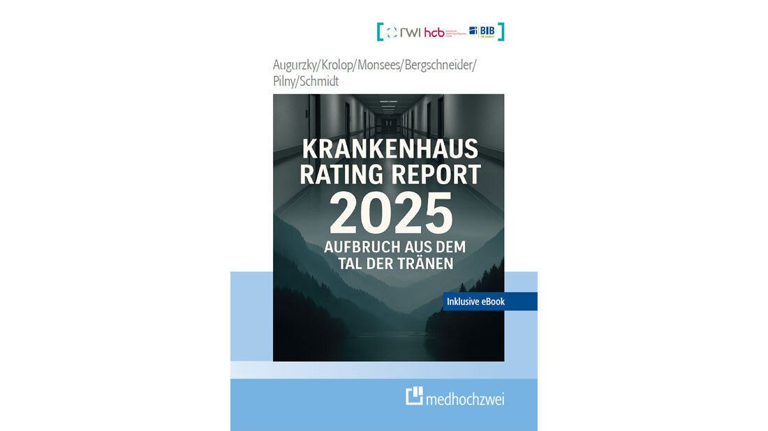 Cover des Krankenhaus Rating Reports 2025