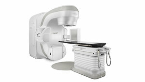 Bestrahlung des linksseitigen Mamma‧karzinoms in tiefer Inspiration (DIBH)