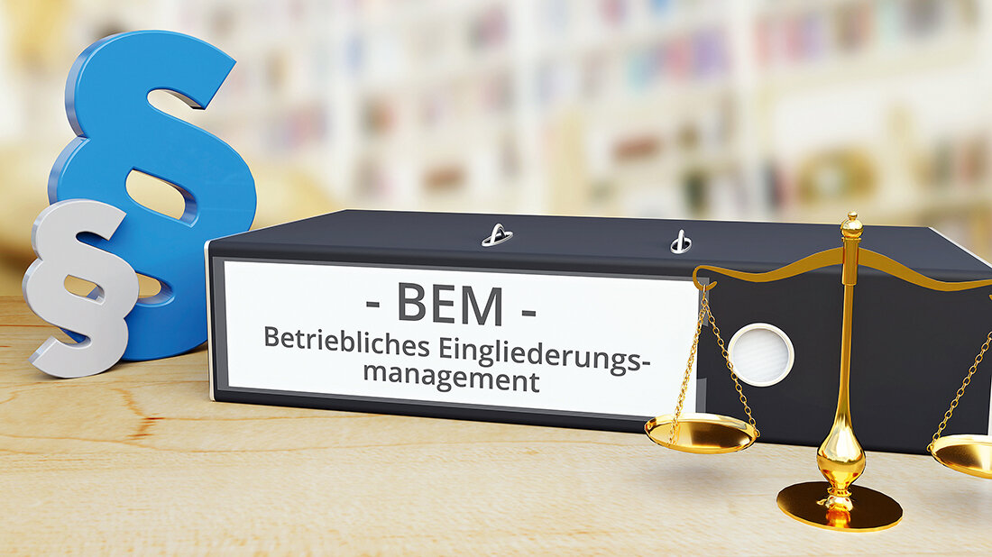 Betriebliches Eingliederungsmanagement Titelbild zu dem Fachbeitrag zu Rechtsfragen