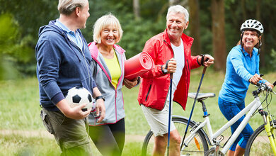 Bewegen im Alter fördert Lebenqualität und Gesundheit