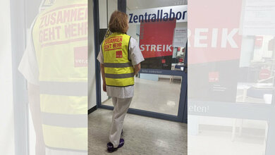 Streik des Zentrallabors