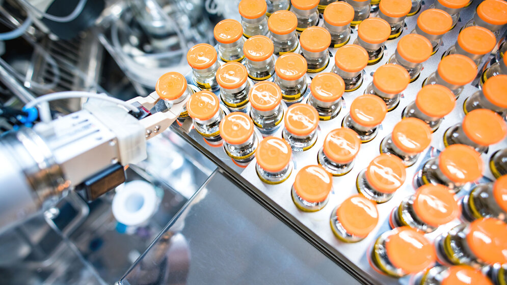 Abfüllung der Radiopharmaka