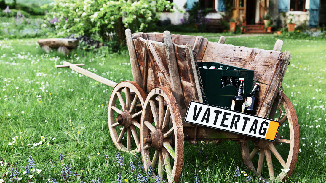 Leiterwagen zum Vatertag