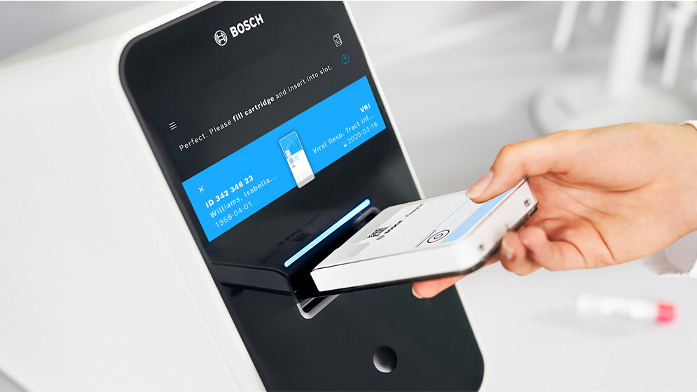 Die Testdurchführung ist einfach