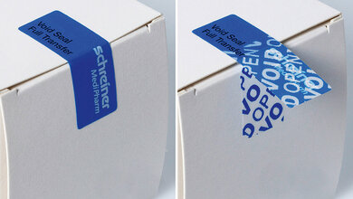 Abbildung zur Produktvorstellung Verschlusssiegel von Schreiner MediPharm