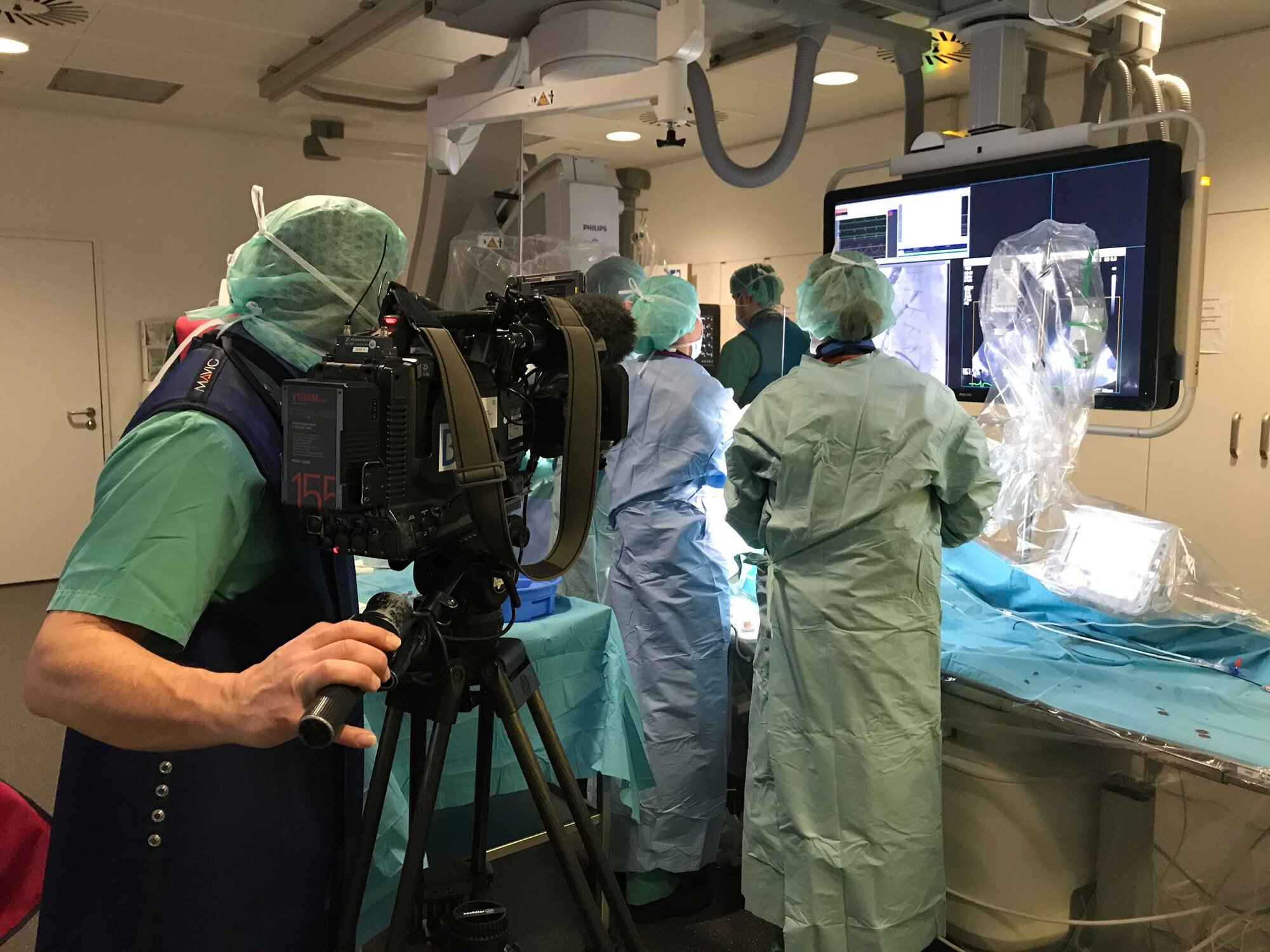 Dreh des Bayerischen Rundfunks