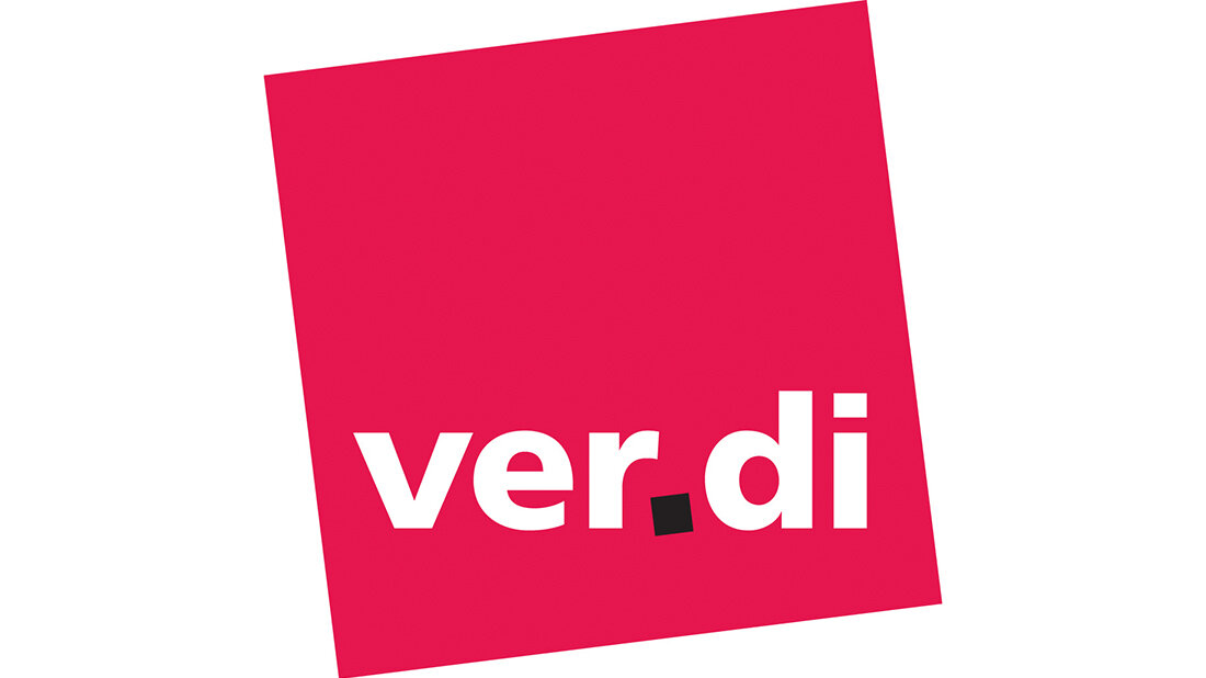 Logo der Gewerkschaft ver.di