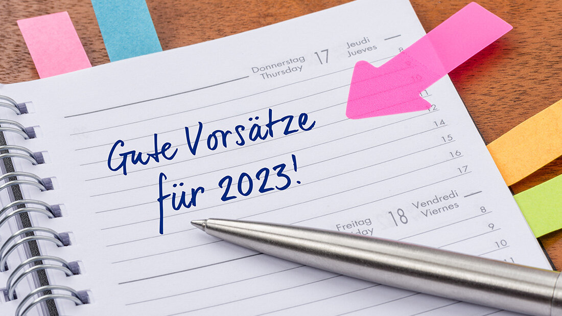DAK-Gesundheit TOP Vorsätze 2023