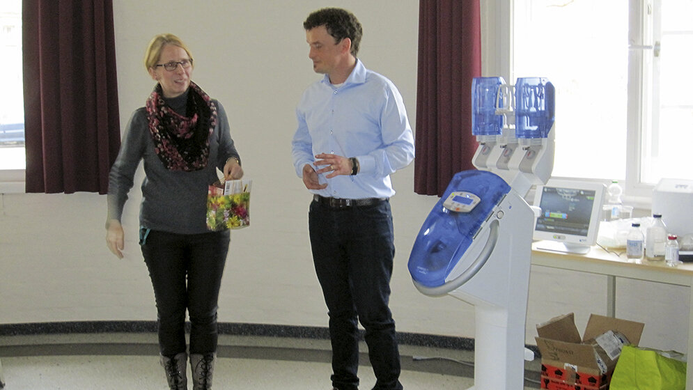 Veranstaltungen Mit „Hochdruck“ gearbeitet