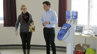 Mit „Hochdruck“ gearbeitet