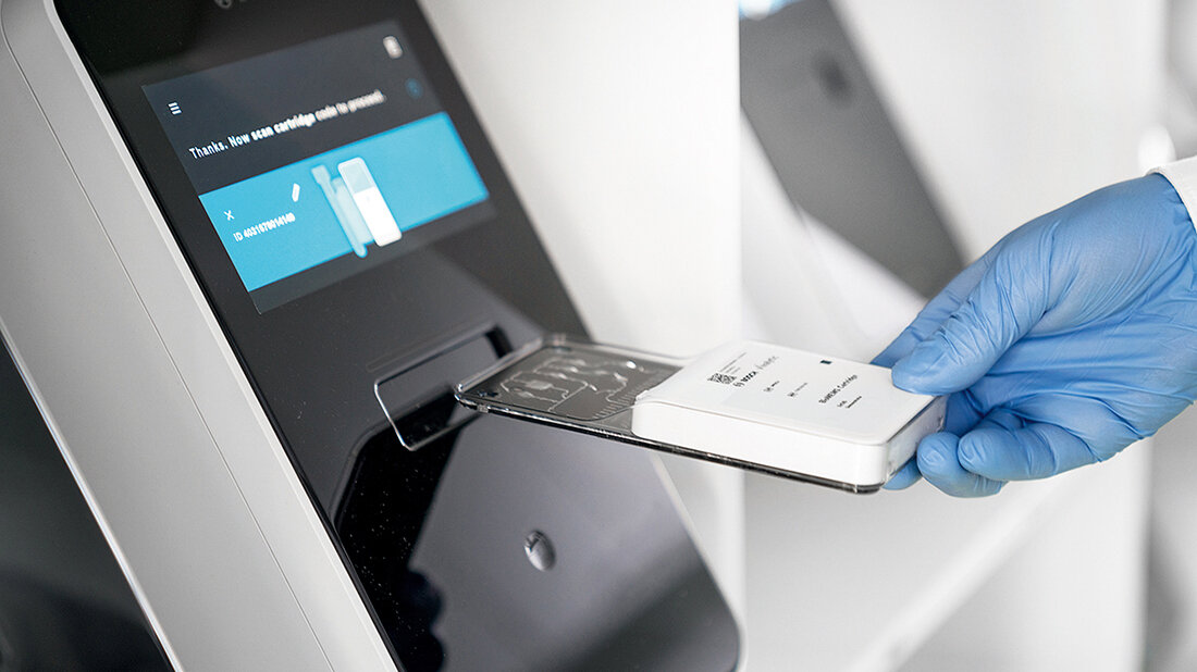 Partnerschaft von Bosch und R-Biopharm Foto der Analyseplattform Vivalytic