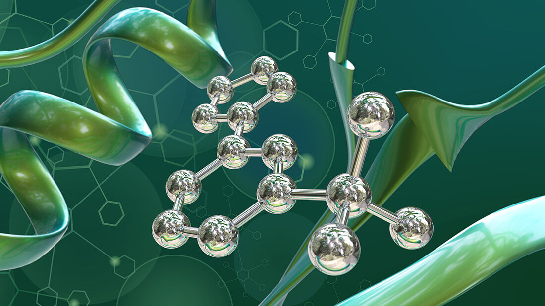 Von KI entwickeltes Molekül