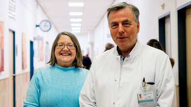 Kornelia Jaquet (links) und Andreas Mügge