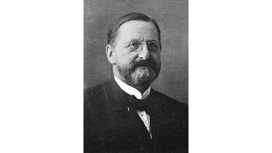 Porträt Friedrich Siegmund Merkel in der Rubrik „Historisches“