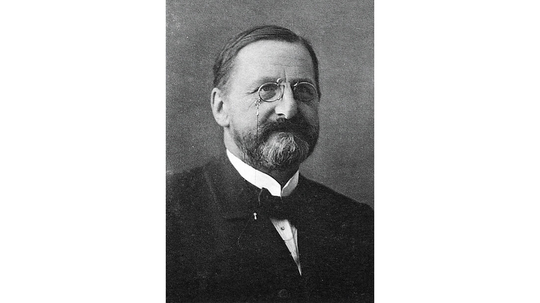 Der Arzt und Anatom Friedrich Sigmund Merkel (1845–1919) Porträt Friedrich Siegmund Merkel in der Rubrik „Historisches“